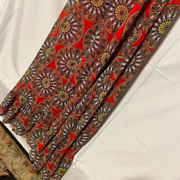 Sz 6 Banana Republic ruffled hem  mod tank maxi dress - Picture 12 of 14